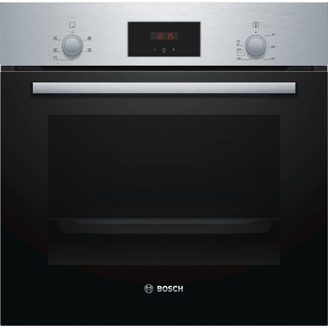 Refurbished Bosch Serie 2 HHF113BR0B Single Built In Electric Stainless Steel