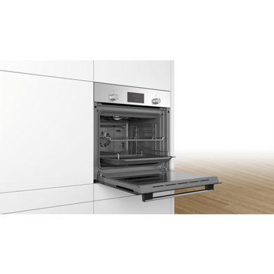 Refurbished Bosch Series 2 HHF113BR0B Electric Single Oven - Stainless Steel