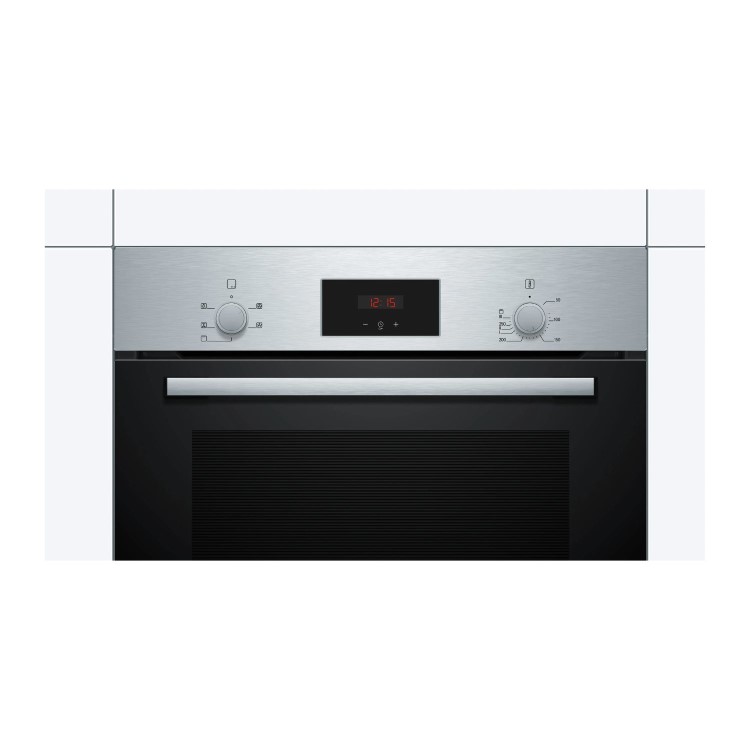 Bosch Series 2 HHF133BS0B Built-In Single Electric Oven - Stainless Steel