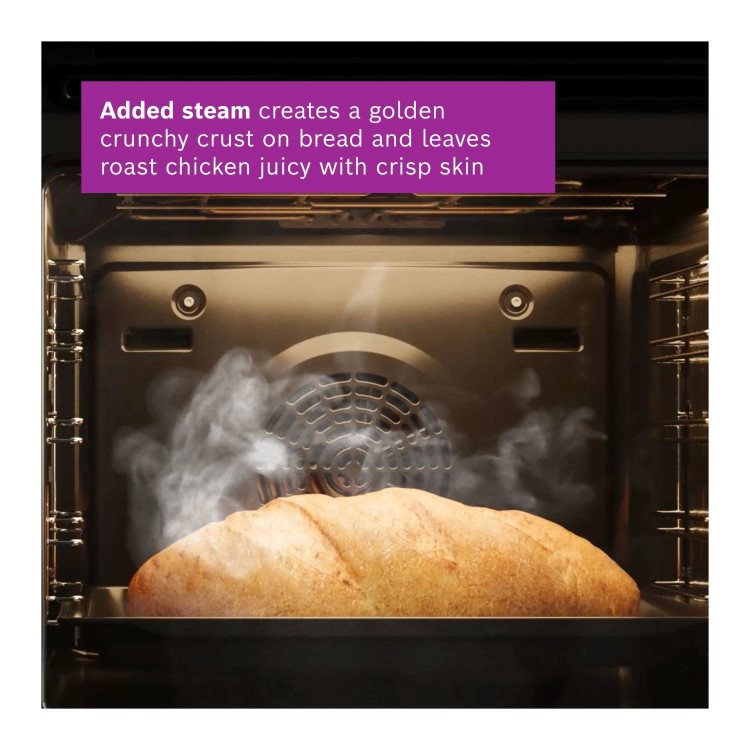 Bosch Series 2 HHF133BS0B Built-In Single Electric Oven - Stainless Steel