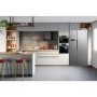 Hoover 532 Litre Side-By-Side American Fridge Freezer - Stainless Steel