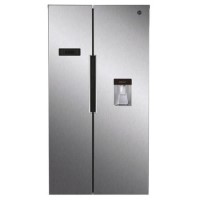 Hoover 532 Litre Side-By-Side American Fridge Freezer - Stainless Steel Hoover 532 Litre Side-By-Side American Fridge Freezer - Stainless Steel