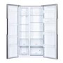 Hoover 532 Litre Side-By-Side American Fridge Freezer - Stainless Steel