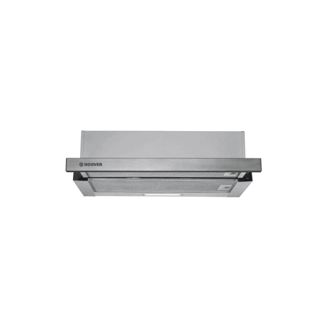 Hoover 60cm Telescopic Canopy Cooker Hood - Stainless Steel