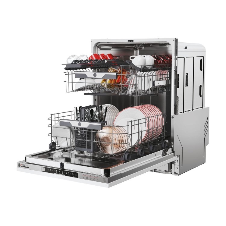 Refurbished Hoover H-Dish 300 HI4E7L0S-80 14 Place Fully Integrated Dishwasher