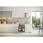 Hoover H-DISH 500 Integrated Dishwasher - Smart Wi-Fi C-Rated Black and Silver control panel