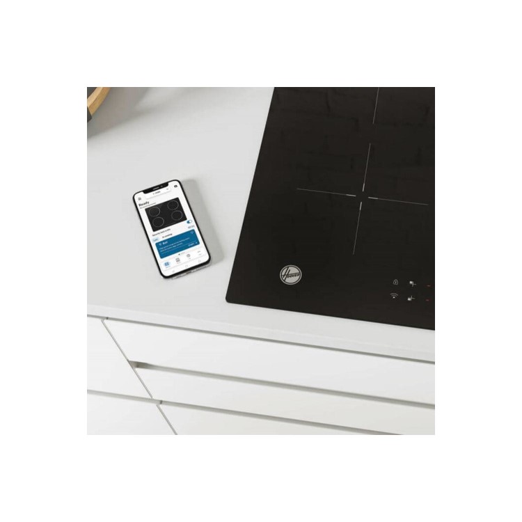 Hoover HI642CTTWIFI 4 Zone Induction Hob - Black