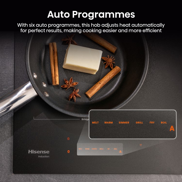 Hisense 60cm 4 Zone Induction Hob