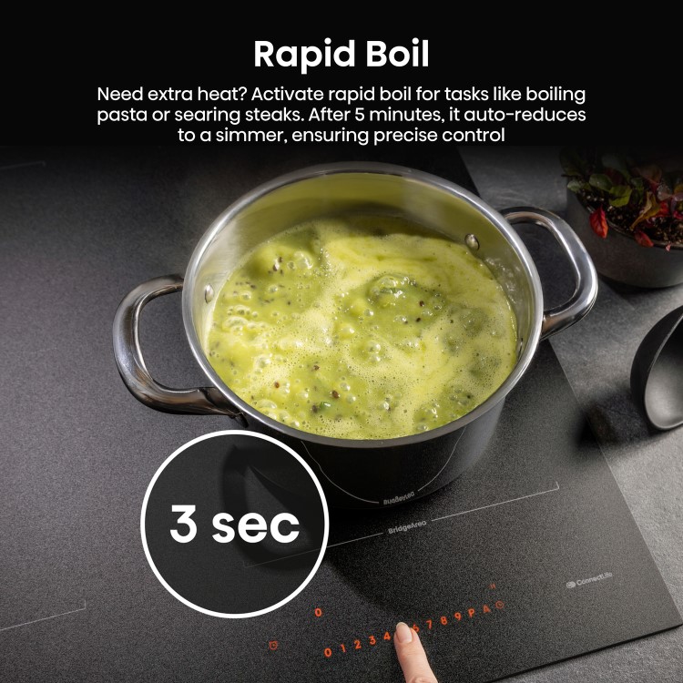 Hisense 60cm 4 Zone Induction Hob