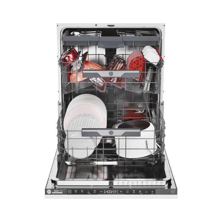 Refurbished Hoover H-Dish 700 HI6C4S1PTA-80 16 Place Fully Integrated Dishwasher