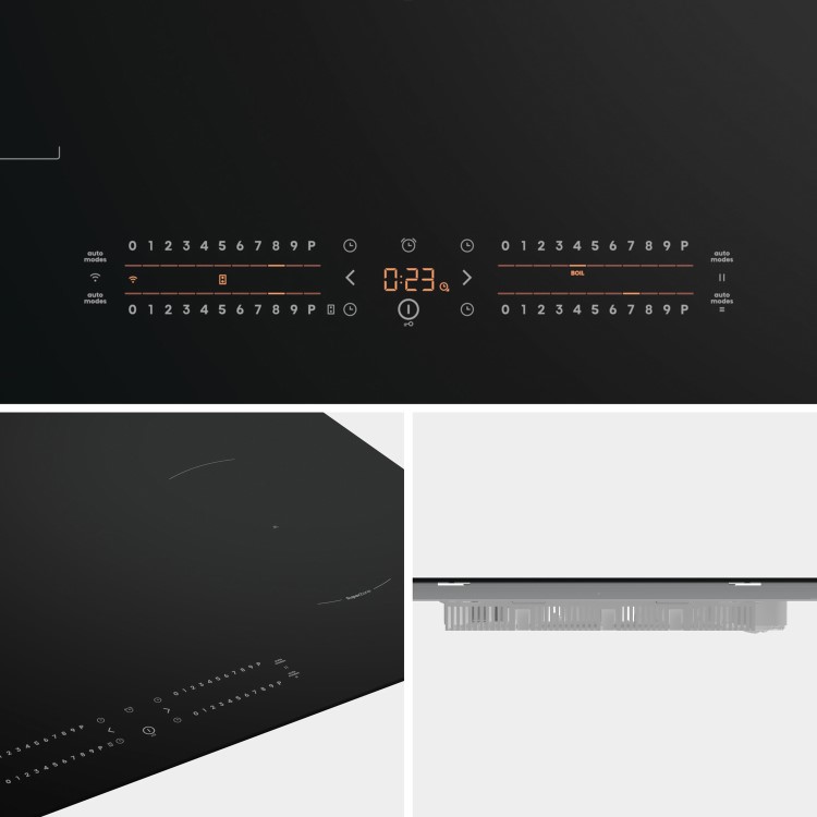 Hisense 80cm 4 Zone Induction Hob with Bridge Zone