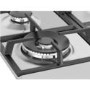Beko 58cm 4 Burner Gas Hob - Stainless Steel