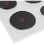 Beko 60cm 4 Zone Sealed Plate Hob - White