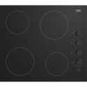 HIC64102 Beko 58cm 4 Zone Ceramic Hob