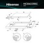 Hisense 80cm 4 Zone Induction Hob