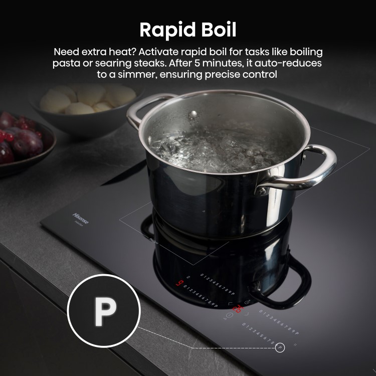 Hisense 80cm 4 Zone Induction Hob