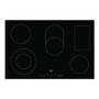 Refurbished Beko HIC85402T 77cm 5 Zone Ceramic Hob Black