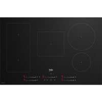 Refurbished Beko HII85700UFT 80cm IndyFlex 5 Zone Induction Hob Black