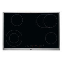 AEG 3000 Series 77cm 4 Zone Ceramic Hob with Stainless Steel Frame AEG 3000 Series 77cm 4 Zone Ceramic Hob with Stainless Steel Frame