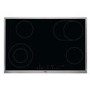 AEG 3000 Series 77cm 4 Zone Ceramic Hob with Stainless Steel Frame