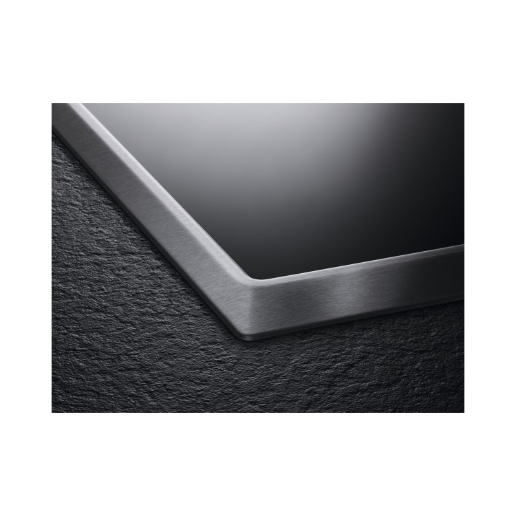 AEG 3000 Series 77cm 4 Zone Ceramic Hob with Stainless Steel Frame