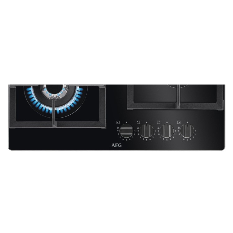 AEG 6000 Series 60cm 4 Burner Gas Hob - Black