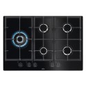 HKB75820NB AEG 6000 Series 74cm 5 Burner Gas Hob - Black