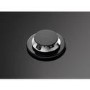 AEG 88cm Gas-on-glass Five Burner Gas Hob with Work Burner - Black