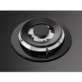 AEG 88cm Gas-on-glass Five Burner Gas Hob with Work Burner - Black