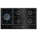 A2/HKB95820NB Refurbished AEG HKB95820NB 86cm 5 Burners Gas Hob Black