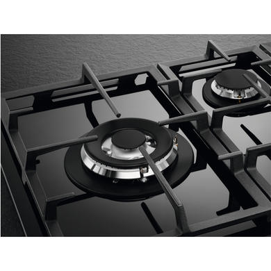 Refurbished AEG HKB95820NB 6000 Series 86cm 5 Burners Gas Hob - Black