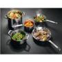 AEG HKL85410FB 80cm Four Zone Induction Hob Black With 2 MaxiSense Zones