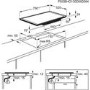 AEG HKL85410FB 80cm Four Zone Induction Hob Black With 2 MaxiSense Zones