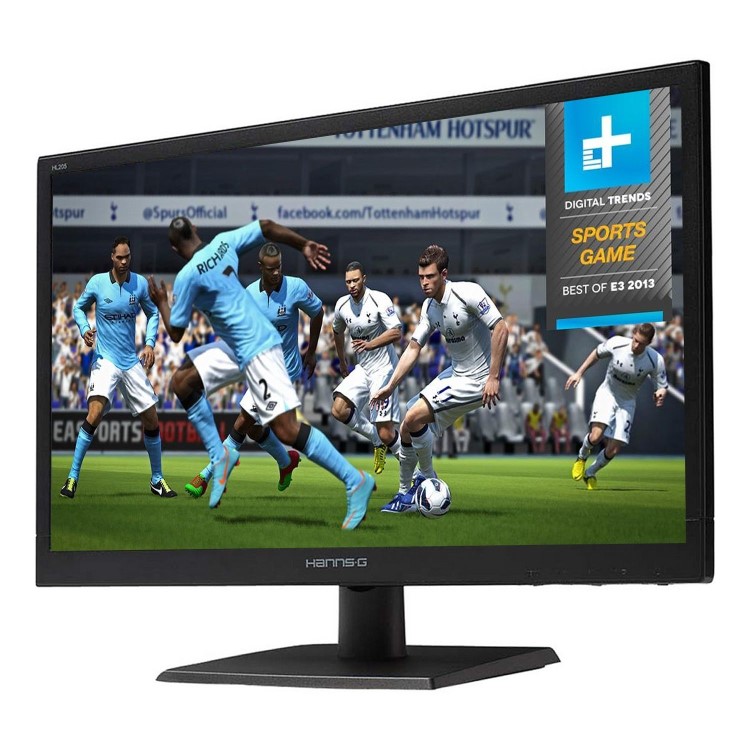 Refurbished Hannspree HL205DPB 20" HD Ready Speakers Monitor