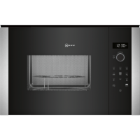 Refurbished Neff N50 HLAGD53N0B Built In 25L 900W Microwave with Grill Stainless Steel