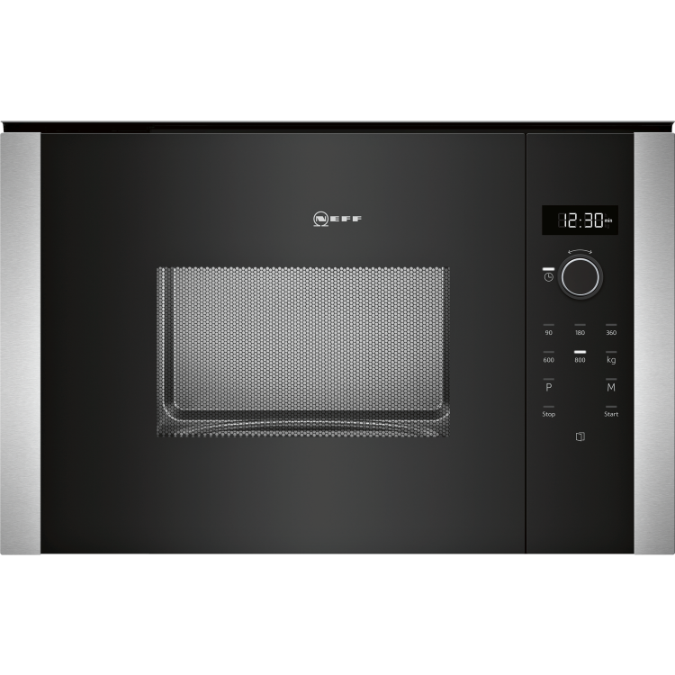 Neff N50 Built-In 800W Microwave - Stainless Steel