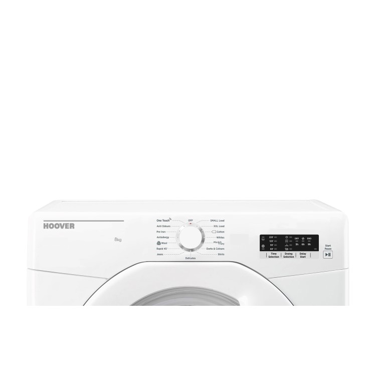 Refurbished Hoover H-DRY 100 HLEC8LG-80 Freestanding Condenser 8KG Tumble Dryer White