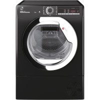 Refurbished Hoover HLEC9TCEB-80 Freestanding Condenser 9KG Tumble Dryer Black