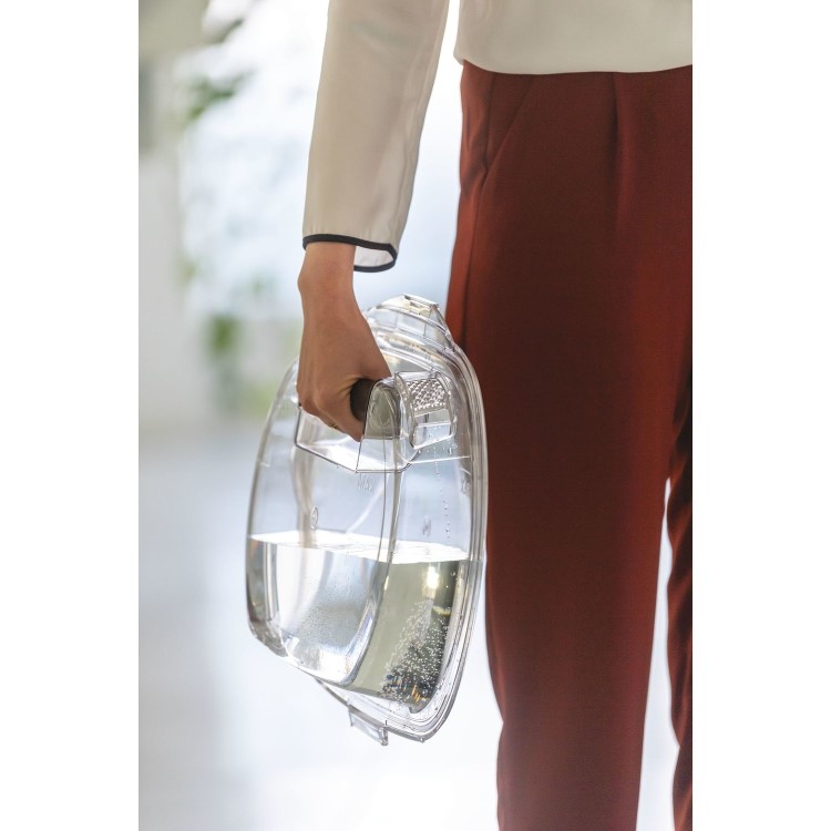 Refurbished Hoover HLEC9TCEB-80 Freestanding Condenser 9KG Tumble Dryer Black