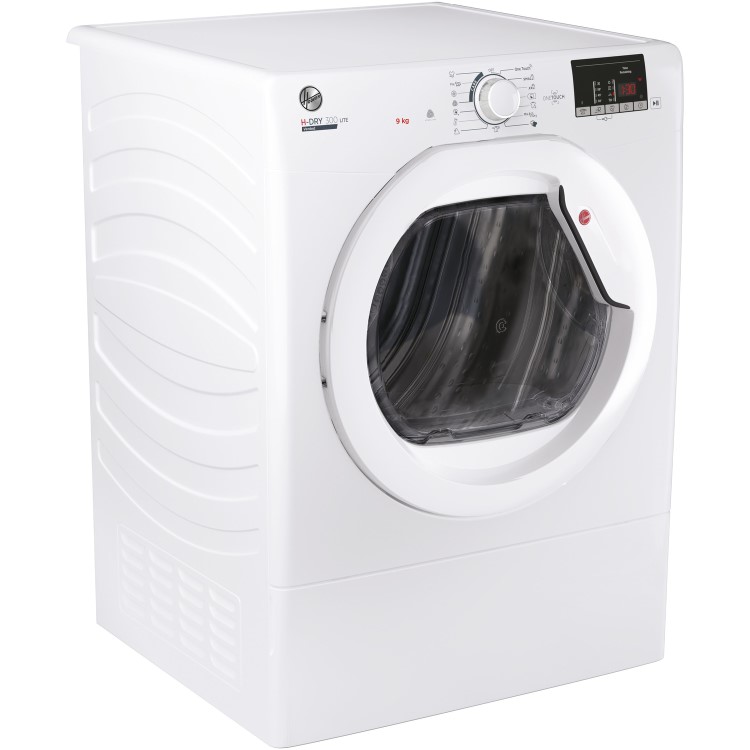 Refurbished Hoover H-Dry 300 HLEV9DG-80 Freestanding Vented 9KG Tumble Dryer White