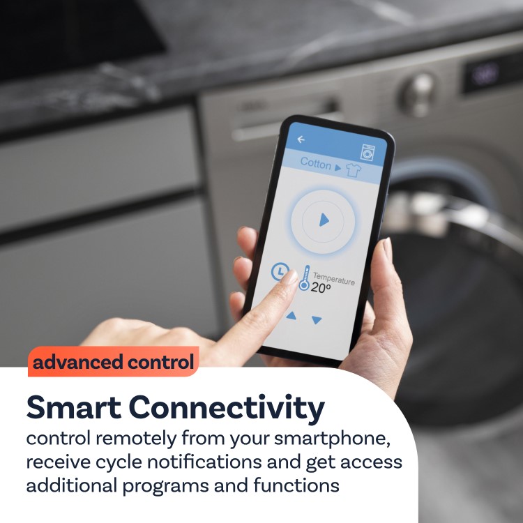 Refurbished Hoover H-Dry 300 HLEV9DG-80 Freestanding Vented 9KG Tumble Dryer White