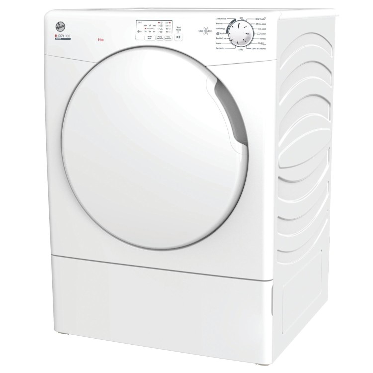 Refurbished Hoover HLEV9LF-80 Freestanding Vented 9KG Tumble Dryer White