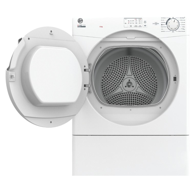 Refurbished Hoover HLEV9LF-80 Freestanding Vented 9KG Tumble Dryer White