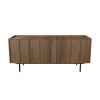 Small Walnut TV Stand with Storage - TV&#39;s up to 50&quot; - Helmer