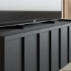 Small Black Oak TV Stand with Storage - TV&#39;s up to 50&quot; - Helmer