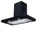 HLTHDS100BL Rangemaster Hi Lite Flat 100cm Chimney Cooker Hood Black