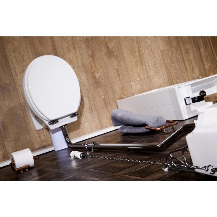 GRADE A1 - Taylor & Moore High Level Flush Pipe Kit