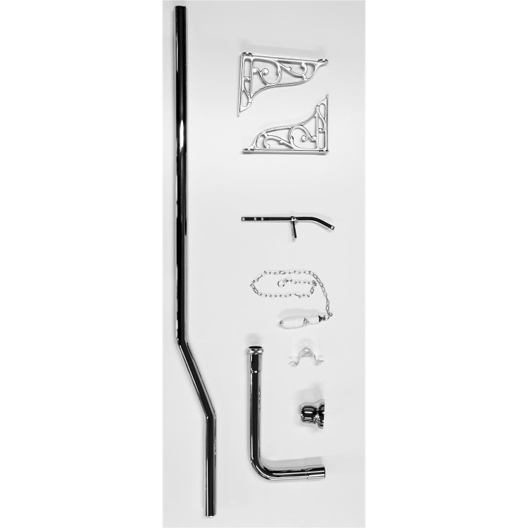 GRADE A1 - Taylor & Moore High Level Flush Pipe Kit