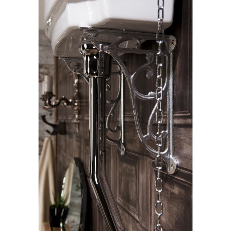 GRADE A1 - Taylor & Moore High Level Flush Pipe Kit