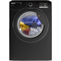 Refurbished Hoover HLV9DGB-80 9kg Freestanding Vented Tumble Dryer - Black
